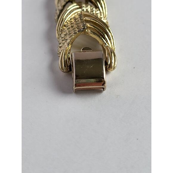 Pegasus Coro Bracelet Vintage Mid Century Modern MCM Gold - Picture 7 of 13